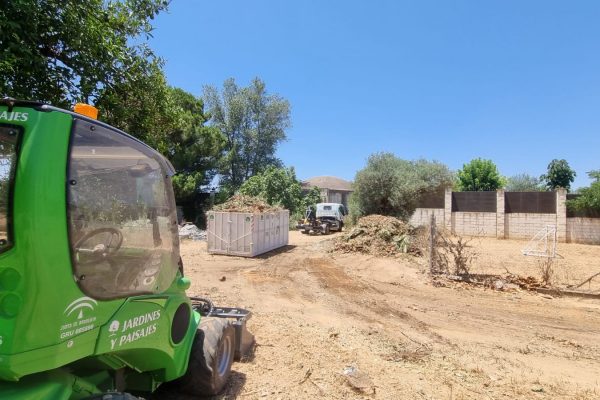 Gestión de residuos vegetales en Villanueva del Ariscal | Jardines y Paisajes