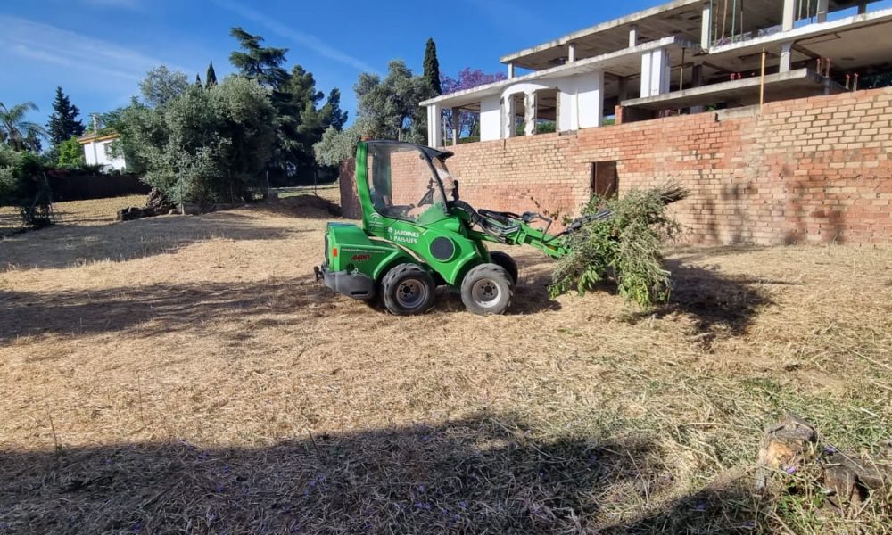 Desbroce de terrenos en Sevilla - Jardines y Paisajes