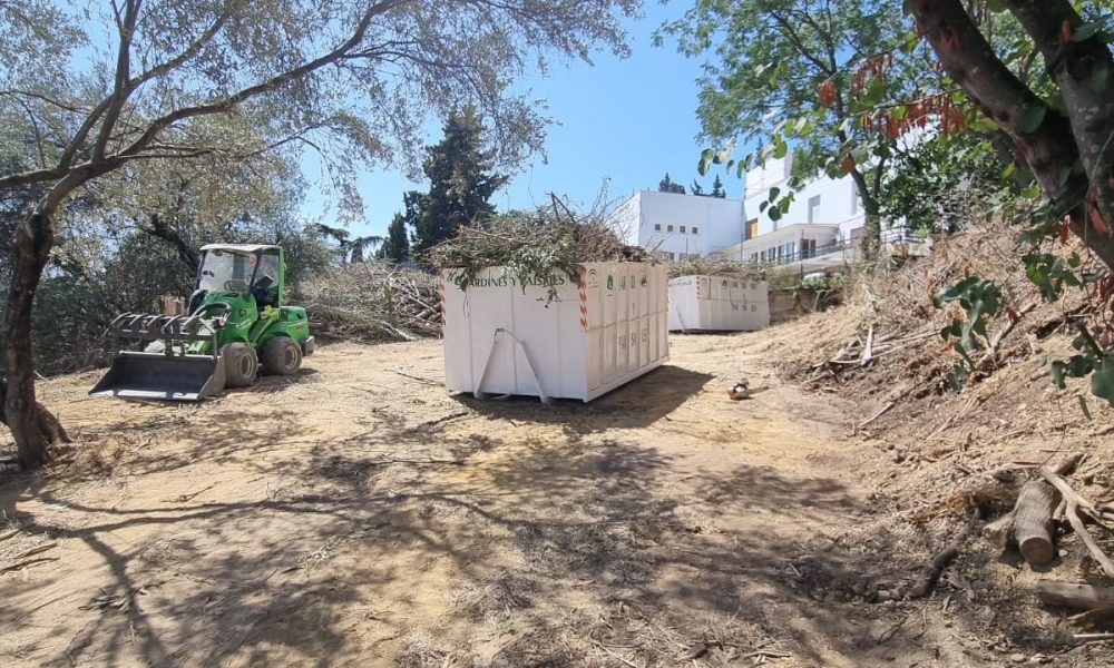 Gestión de residuos vegetales en San Juan de Aznalfarache - Jardines y Paisajes